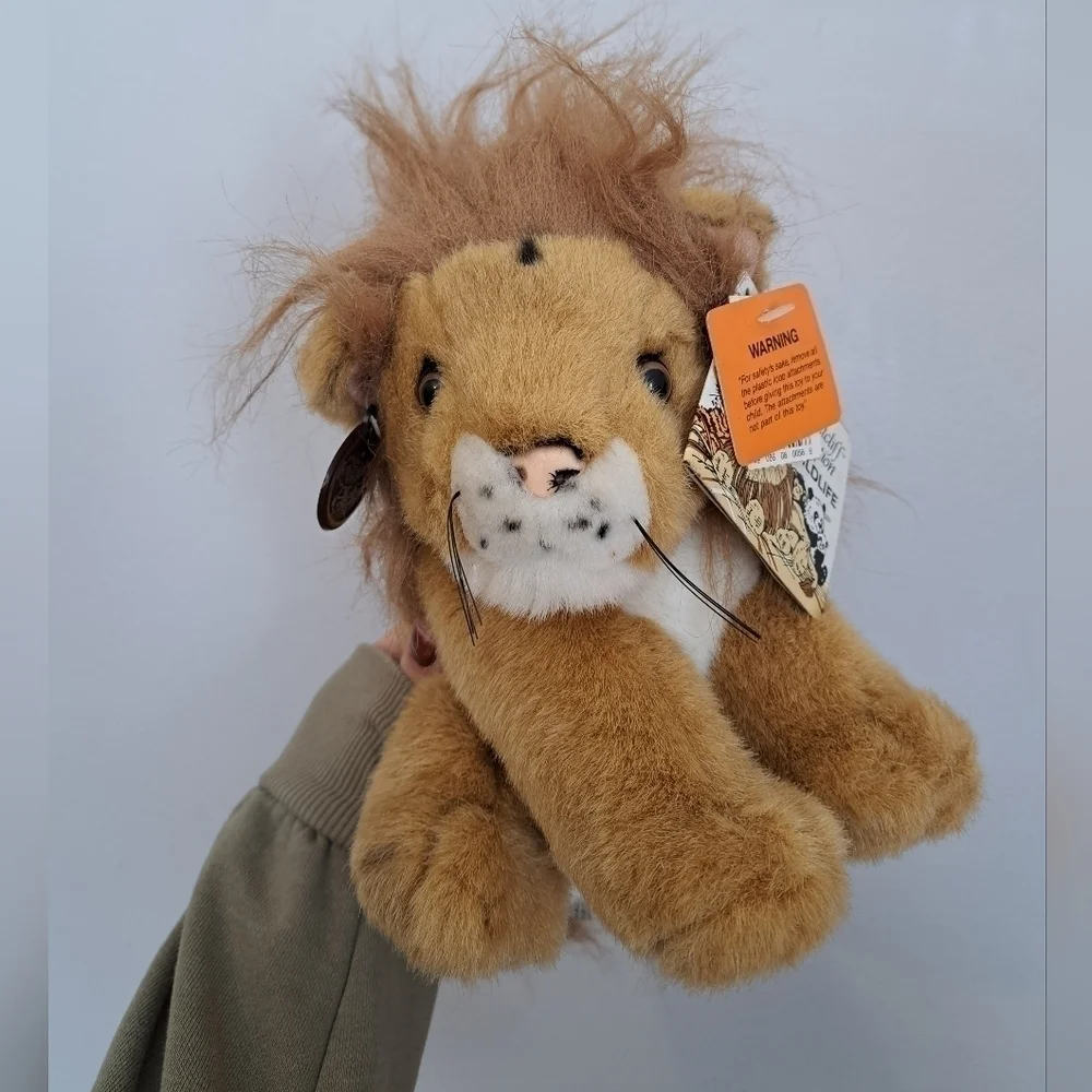 Vintage Westcliff Collection Of Wildlife Plush Stuffed Animal Lion Plush